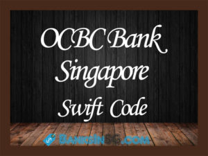 OCBC Bank Singapore Swift Code