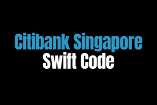 Citibank Singapore Swift Code